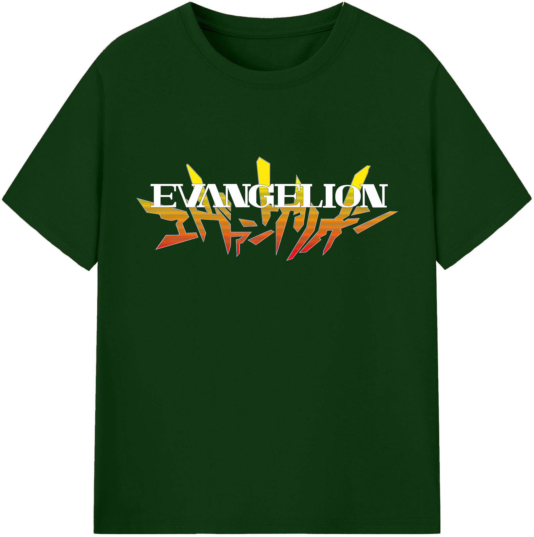 （画像用） EVA 新世紀エヴァンゲリオン 綿100％半袖Tシャツ（フロントプリント）